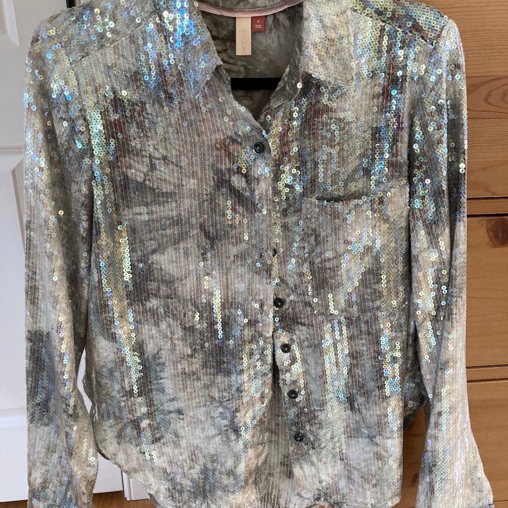 Holiday top Anthropologie
